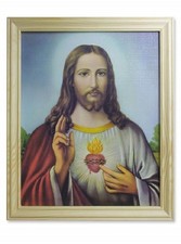 Bilderrahmen Herz Jesu