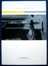 Prospekt brochure 1994 Lincoln