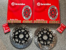 2x Brembo ORO Bremsscheibe