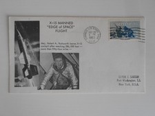 X-15 Startbeleg Edwards 20.Sept. 1963 Space