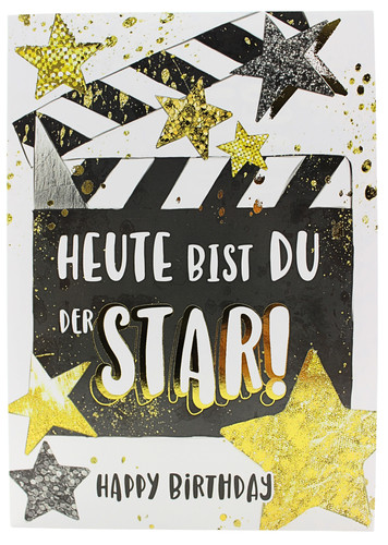 Musikkarte mit licht - mit, große