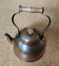 Alte Kupferkanne Teekanne