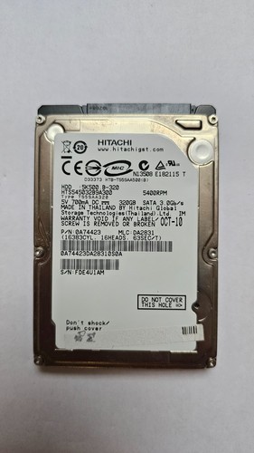 Hitachi hgst 320gb sata - 2,5",