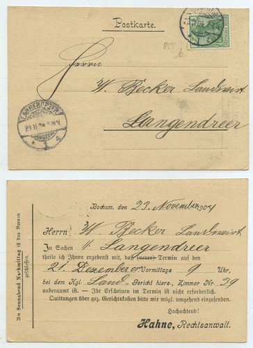 75691 postkarte rechtsanwalt - 75691,