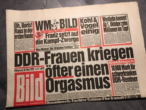 Bildzeitung bild 1990 - bildzeitung, 30.05.1990