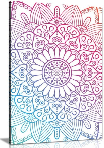 Abstraktes mandala spirituell - abstraktes,