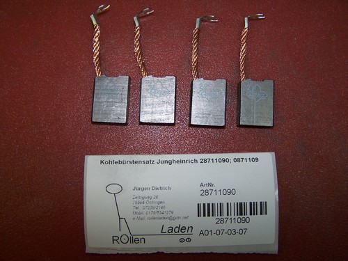 Kohlebürstensatz jungheinrich - kohlebürstensatz,