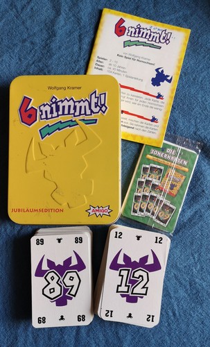 Rar kartenspiel nimmt - kartenspiel,