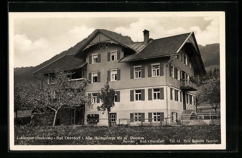 Hindelang ansichtskarte - hindelang,,