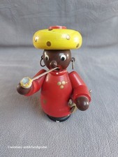 Räuchermännchen - Erzgebirge Volkskunst "Rauchermann mit Sebel und Pfeife" (166)