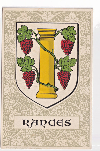 Rances wappen waadt schweiz - ak,