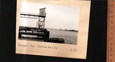 (n9712a60)   Hochdonn Nord- Ostseekanal, Foto aufgeklebt
