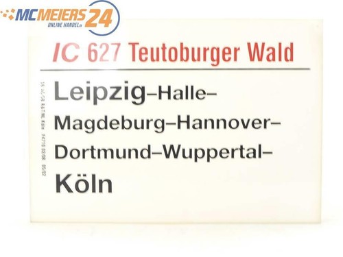 E244 zuglaufschild - e244,