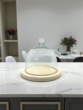 SET HOLZPLATTE WOODEN PLATE