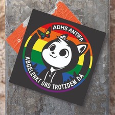 ADHS Antifa - XL Regenbogen