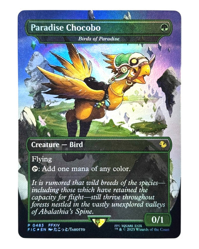Mtg paradise chocobo - /, birds