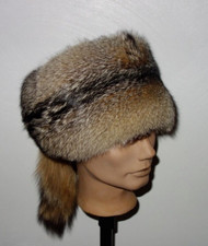 Fuchs Pelz Mütze Echt Fell