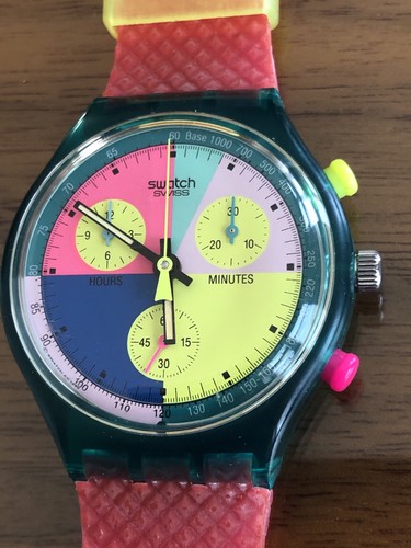 Swatch uhr 1991 - swatch, chronograph