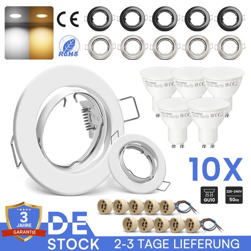 10x led einbaustrahler - 10x,