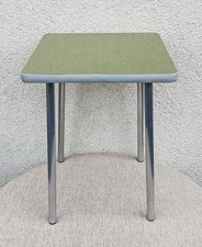 DDR Hocker Sprelacart mit Alu-Gestell - Camping Küche Vintage 70er Jahr