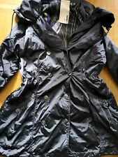 SPOOM COATS Jacke Damen Größe 40 L Dunkelgrau Windbreaker Übergangsjacke 
