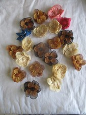 Set aus 20 eleganten Serviettenringe Blumen