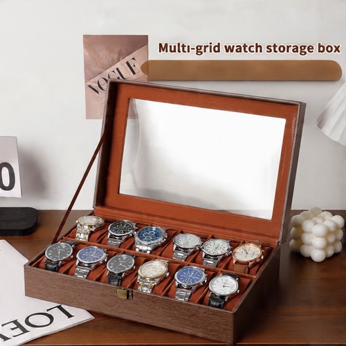 Slot wood grain watch - wood,