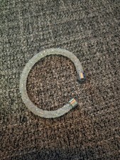 Original Swarovski Armreifen Weiß Silber Crystadust