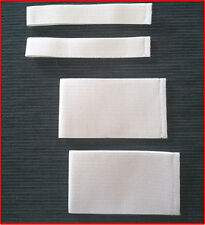 Stutzenhalter + Schienbeinschonerhalter 4erSet 2 Paar Bänder weiß Stulpen NEU