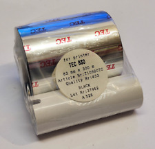 1x TOSHIBA TEC B30 Quality: 433 Nr. t10920TC Transfer Farbband BLACK 83mm X 300m
