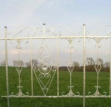 Schmiedeeisen Zaun Rankzaun Vitoria-Z 100 cm Verzinkt