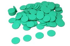 Spielchips grün (100 Stück)
