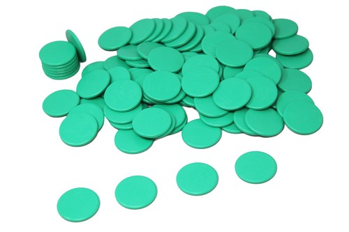Spielchips grün - , stück)