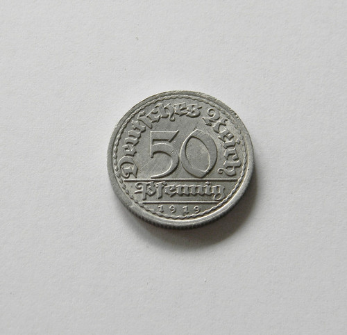 Weimar pfennig 1919 j - weimar:,