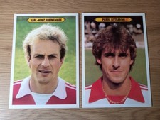 Jolly Press Fussball Superstars Maxi Sammelbild 1982 Komplett Vollständig 1-18  