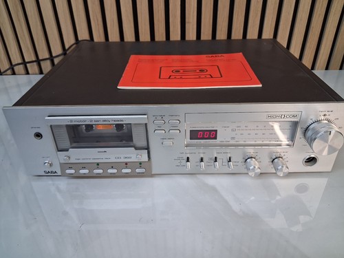 Saba 362 cassette deck tape - saba,