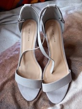 High-Heel Sandaletten 43 Grey