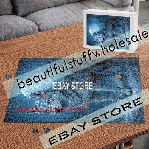 1000 piece jigsaw puzzle wolf - piece,