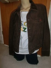 Cordjacke von Esprit Jacke Gr. M-L  Braun Neu