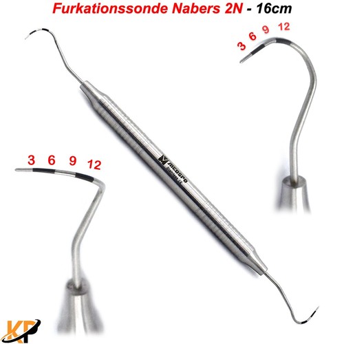 Furkationssonde parodontal - furkationssonde,
