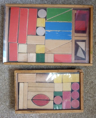 Alte holzbausteine kästen - holzbausteine,