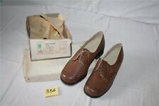 DDR Frauen Halbschuh VEB RAKETE WEIßENFELS Leder Qualität Arbeitsschuh Gr.24,5