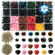 1040PCS Teddyaugen 6-20mm