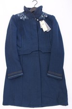 ⭐ Noa Noa Wollmantel Classic Mantel für Damen Gr. 44, XL neu mit Etikett blau ⭐