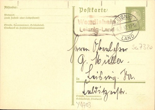 Postkarte landpost - (y4703),