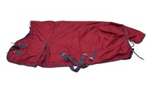 Highneck Weidedecke Polarfleece 1200 Denier dunkelrot 125cm