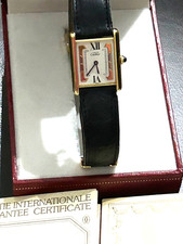 Cartier Tank Uhr, sehr