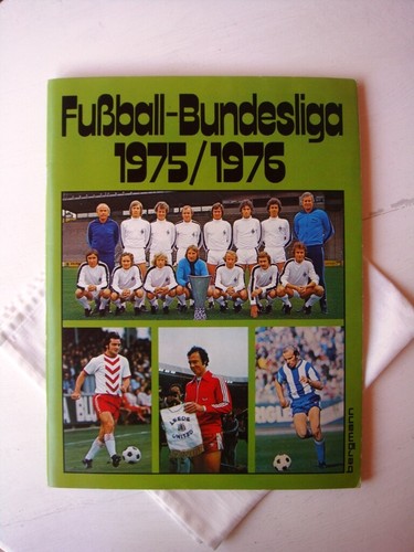Fußball bundesliga 1975 - fußball,
