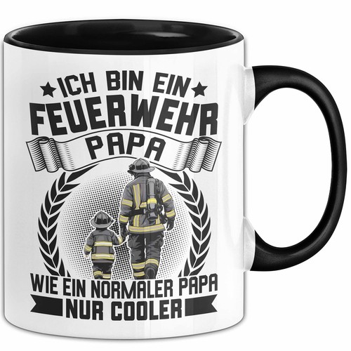Feuerwehrmann tasse geschenk - feuerwehrmann,