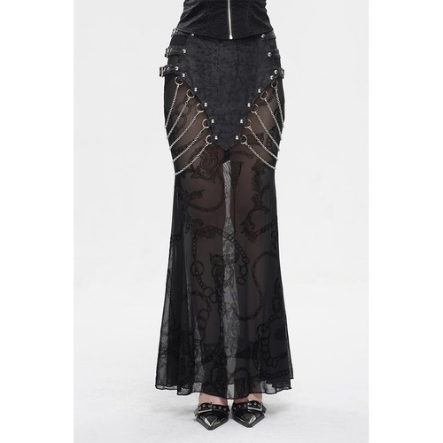 Devil fashion maxirock - -, bound